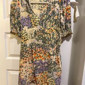 Rails Multicolor Abstract Mini Dress